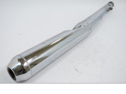 Höger sida på Ljuddämpare från en BMW R 60 -1971 motorcykel.