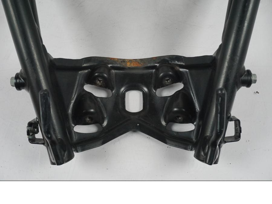 Snett uppifrån på Bakram från en KTM 1290 Super Duke R -2015 motorcykel.