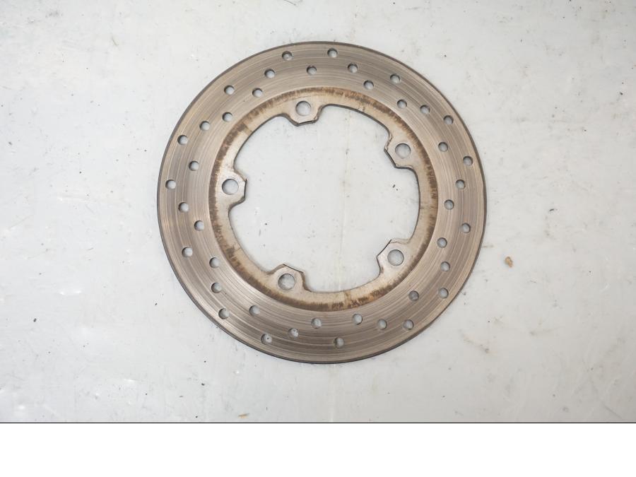 Baksidan på Bromsskiva från en Yamaha YZF 1000 R1 -2006 motorcykel.