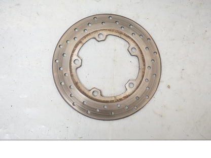 Baksidan på Bromsskiva från en Yamaha YZF 1000 R1 -2006 motorcykel.