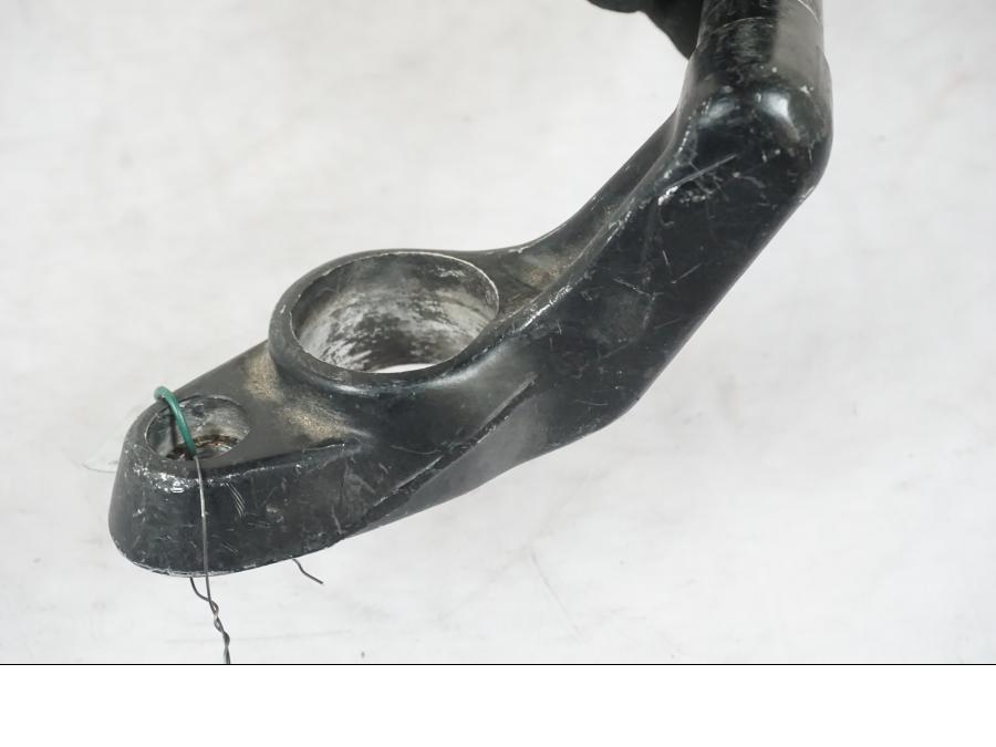 Snett uppifrån på Styre från en Suzuki GSX 400 -1983 motorcykel.