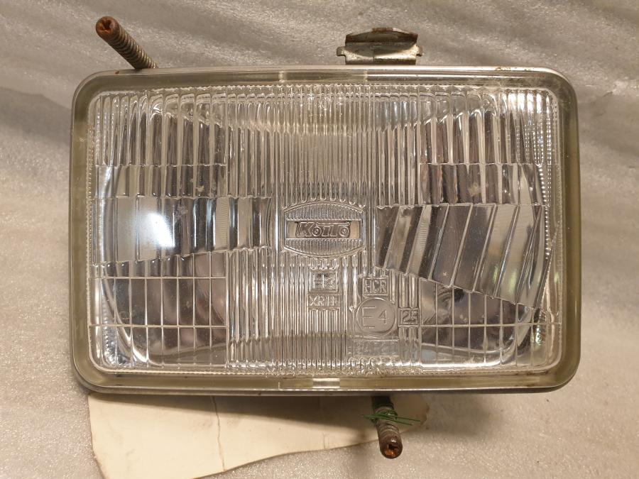 Framsidan på Strålkastare från en Yamaha XJ 750 -1982 motorcykel.