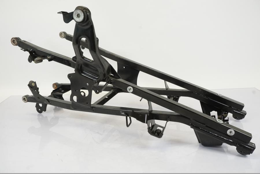 Snett uppifrån på Bakram från en Honda NT 700 -2008 motorcykel.