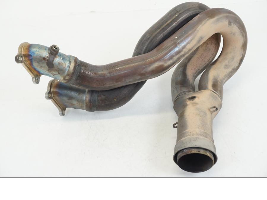 Framsidan på Grenrör från en Ducati Streetfighter V4 -2020 motorcykel.