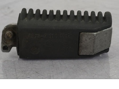 Snett uppifrån på Fotpinne från en BMW R 1100 GS -1998 motorcykel.