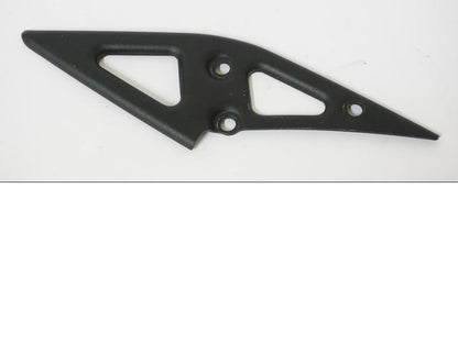 Framsidan på Fotpinnehälskydd från en Buell 1125 CR -2009 motorcykel.