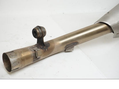 Baksidan på Ljuddämpare från en BMW K 1600 -2013 motorcykel.