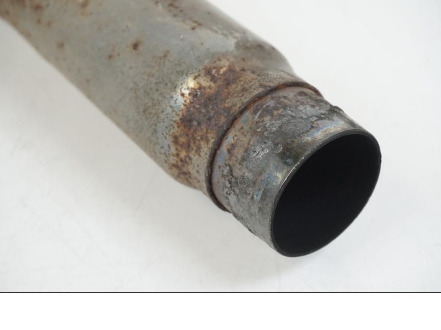 Snett uppifrån på Grenrör från en Yamaha XV 1100 -1993 motorcykel.