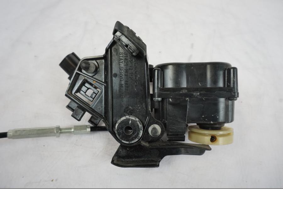 Snett uppifrån på Avgasspjällmotor från en Honda VFR 1200 -2010 motorcykel.