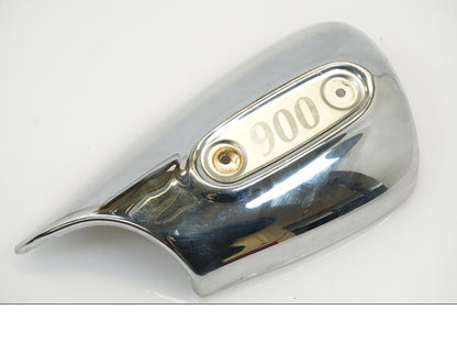 Vänster sida på Luftburksdekor från en Triumph Legend TT -2001 motorcykel.