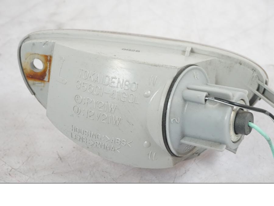 Baksidan på Blinkers från en Suzuki GSX-R 750 -2007 motorcykel.