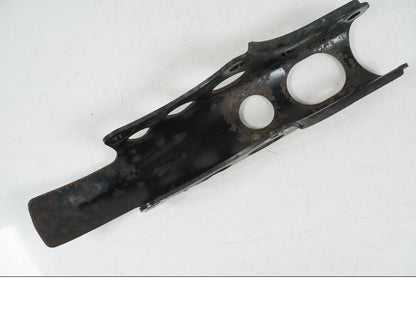 Snett nerifrån på Motorfäste från en Yamaha XT 660 X -2005 motorcykel.