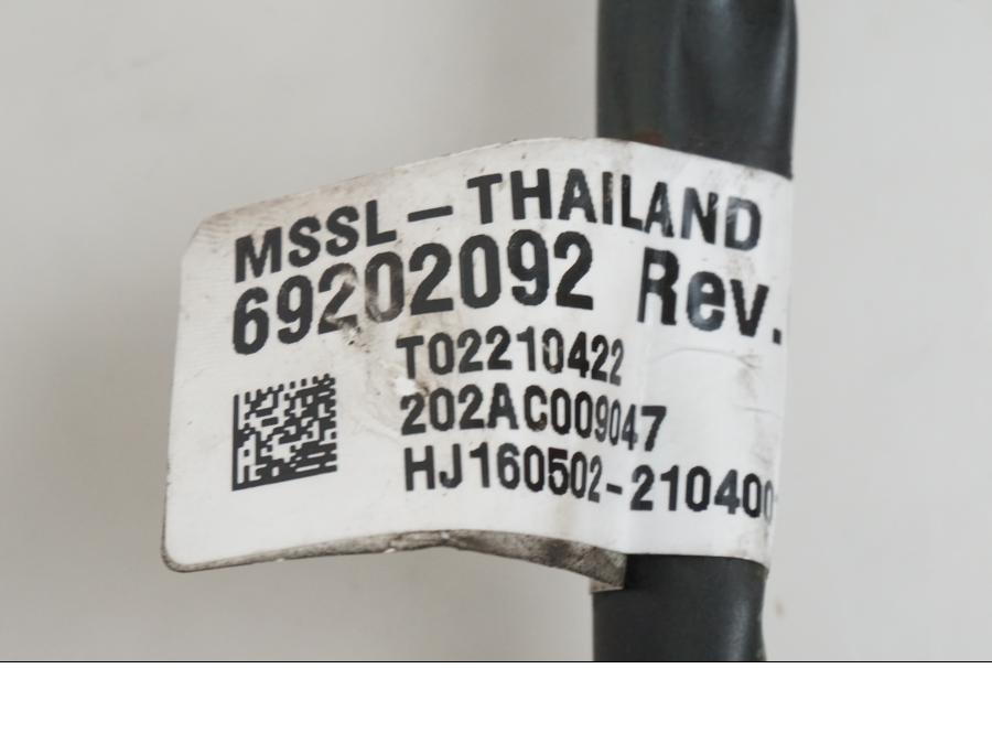 Snett uppifrån på Kablage från en H-D Adventure Pan America Special RA1250S -2021 motorcykel.