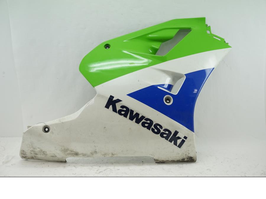 Framsidan på Sidkåpa från en Kawasaki ZXR 400 -1992 motorcykel.