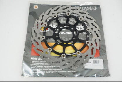 Framsidan på Bromsskiva från en Kawasaki Z 1000 -2006 motorcykel.