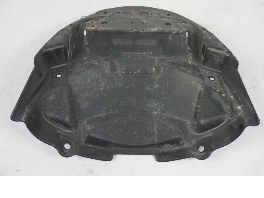 Snett uppifrån på Skylthållare från en Suzuki VZR 1800 -2009 motorcykel.