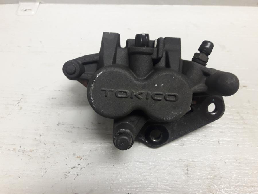 Framsidan på Bromsok från en Kawasaki ER-6N -2015 motorcykel.