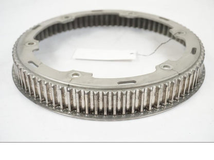 Höger sida på Remdrev från en BMW F 650 CS -2002 motorcykel.