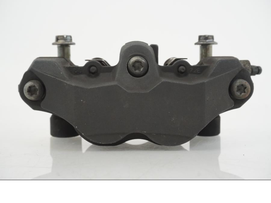 Snett uppifrån på Bromsok från en Suzuki GSX-R 1000 -2007 motorcykel.