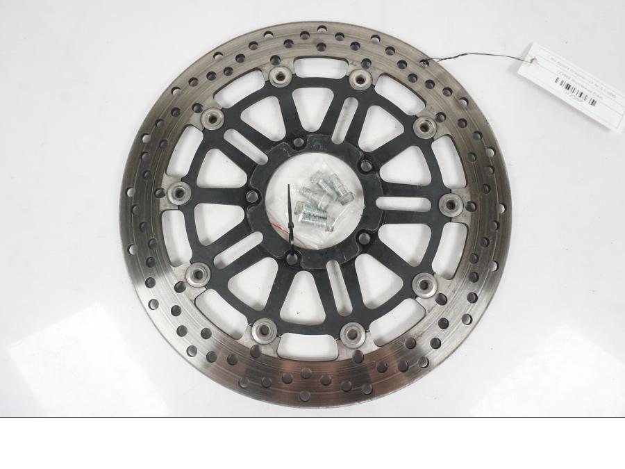 Framsidan på Bromsskiva från en MV Agusta Dragster -2014 motorcykel.