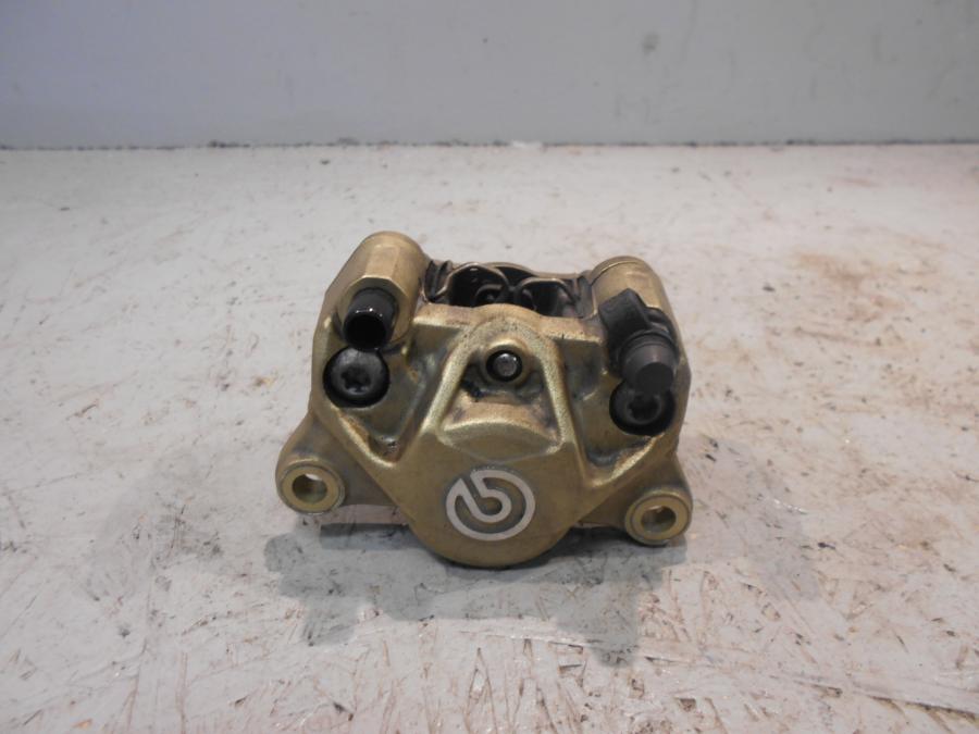 Framsidan på Bromsok från en Aprilia Tuono V4R -2016 motorcykel.