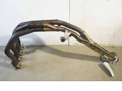 Framsidan på Grenrör från en Triumph Daytona 650 -2005 motorcykel.