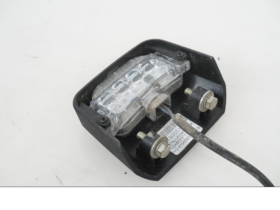 Höger sida på Skyltbelysning från en H-D Adventure Pan America Special RA1250S -2021 motorcykel.