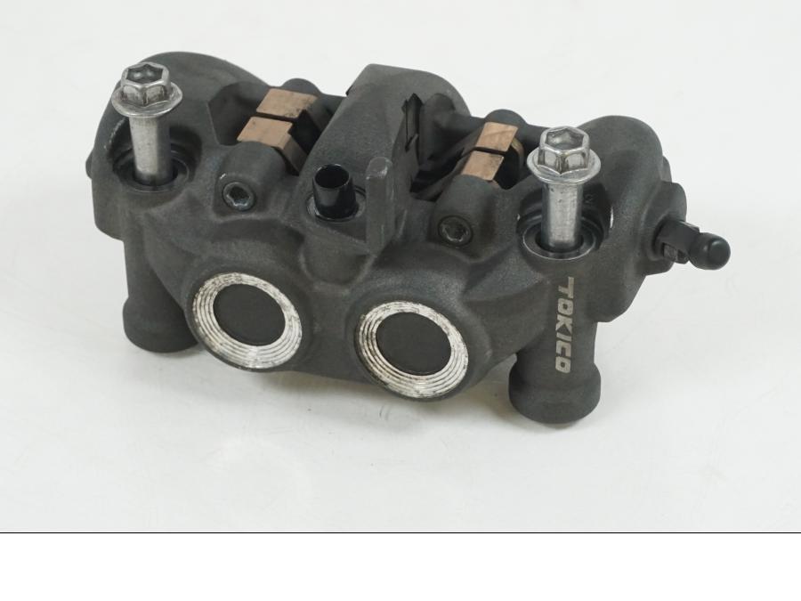 Framsidan på Bromsok från en Kawasaki ZX-10R -2008 motorcykel.