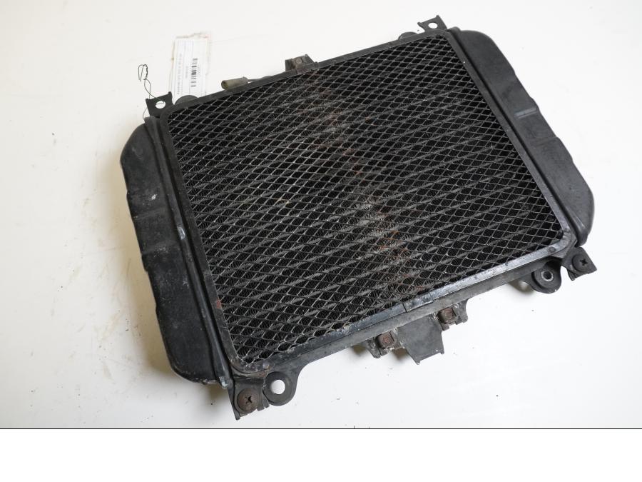 Vänster sida på Vattenkyl från en Kawasaki GPZ 500 S -1987 motorcykel.