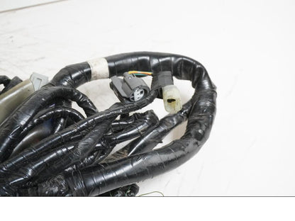 Snett uppifrån på Kabelstam från en Honda VFR 800 -2005 motorcykel.