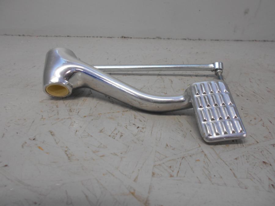 Framsidan på <p>till HD Sportster.</p>

<p>Årtal okänt.</p> motorcykel.