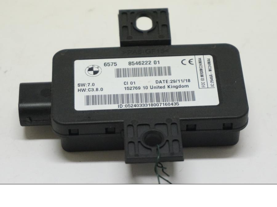 Baksidan på RDC Styrenhet från en BMW R 1250 GS -2019 motorcykel.