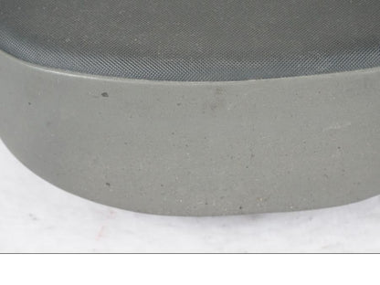 Snett uppifrån på Sadel från en BMW R 1200 GSA -2012 motorcykel.