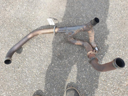 Framsidan på Grenrör från en Honda XL 1000 V -1999 motorcykel.