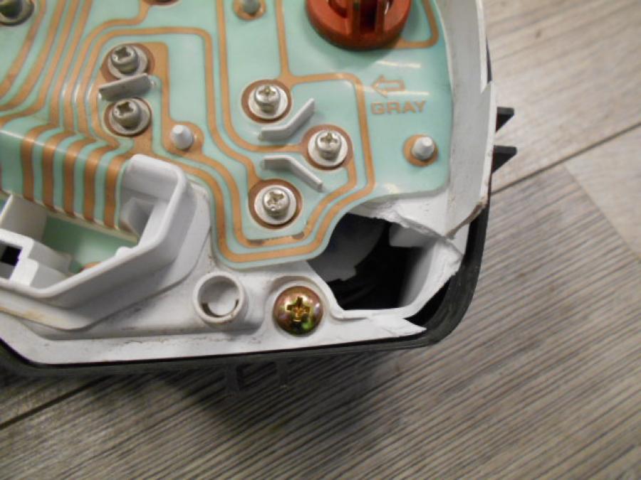 Extrabild1 på Instrumentpanel från en Honda CBR 1100 XX -2000 motorcykel.