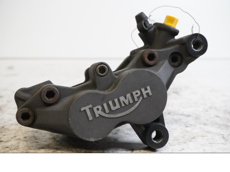 Framsidan på Bromsok från en Triumph Speed Triple -2001 motorcykel.