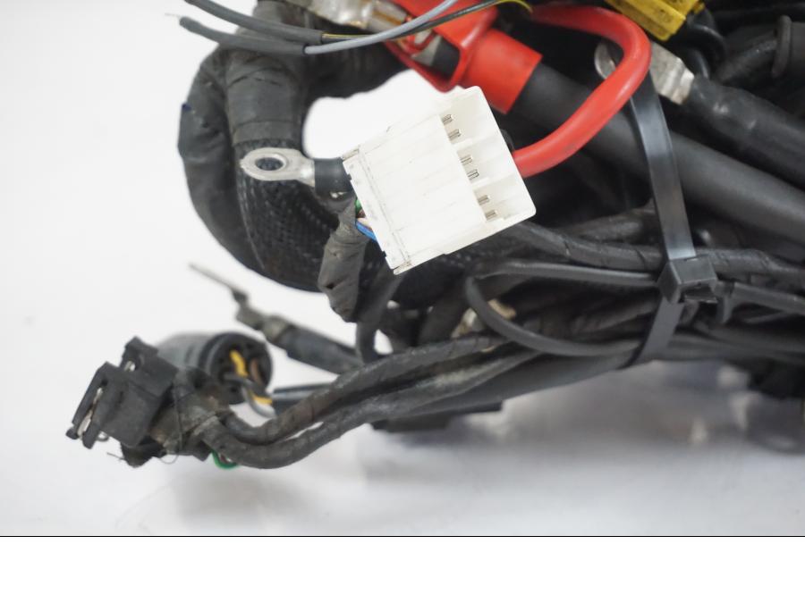 Baksidan på Kabelstam från en BMW F 650 CS -2002 motorcykel.