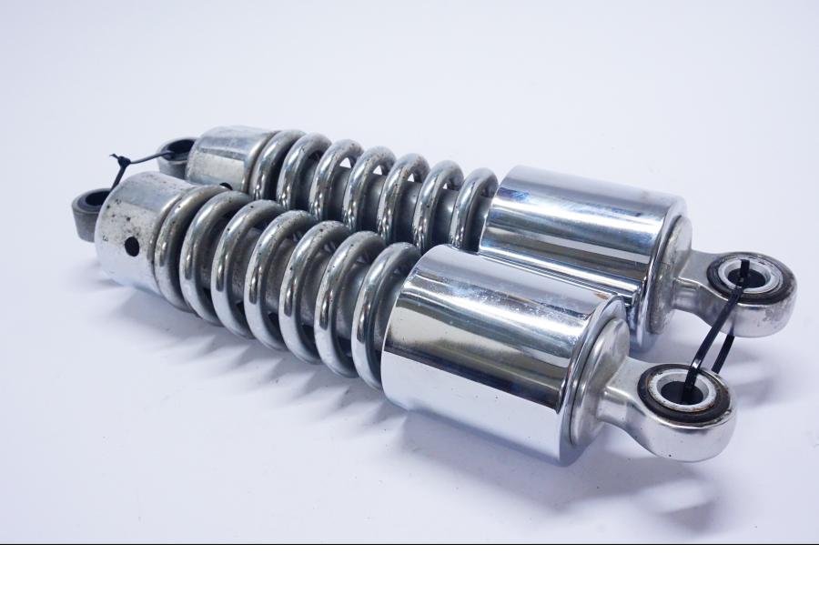 Framsidan på Stötdämpare från en Triumph Rocket III -2007 motorcykel.