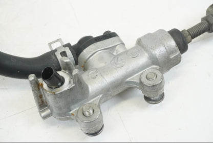 Snett uppifrån på Bromshuvudcylinder från en Suzuki GSX-R 1000 -2005 motorcykel.