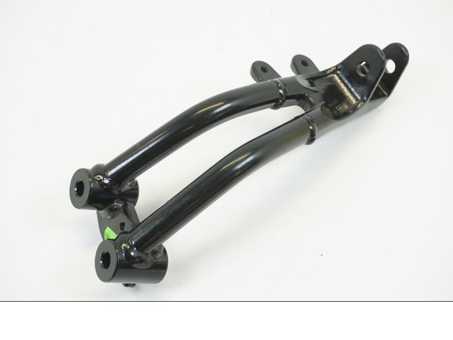 Baksidan på Fotpinnefäste från en KTM 390 Duke -2018 motorcykel.