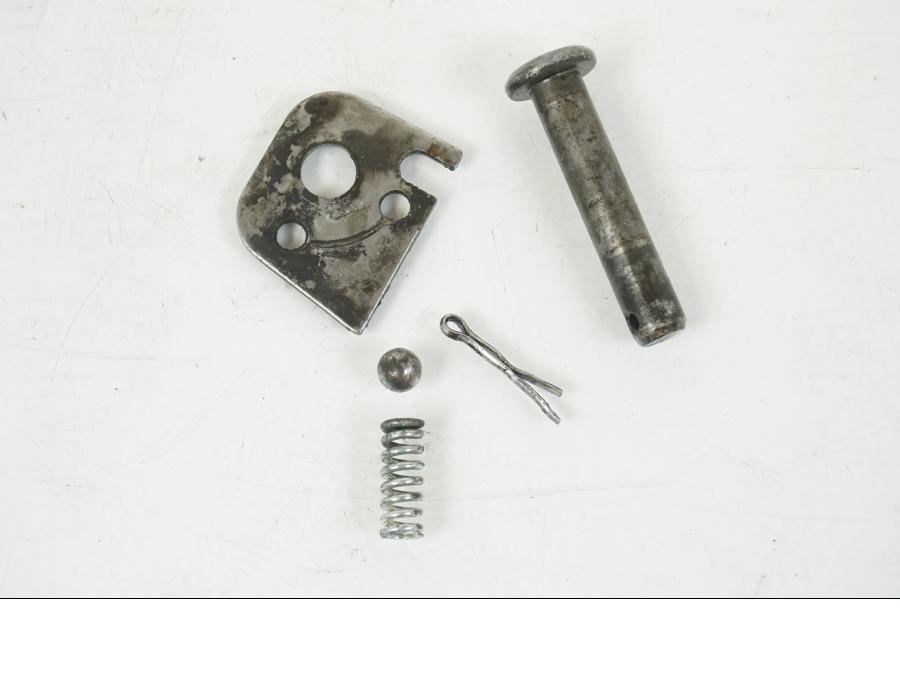 Baksidan på Fotpinne från en BMW F 650 CS -2002 motorcykel.