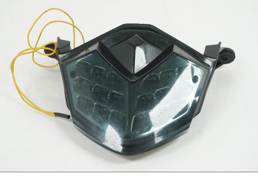 Framsidan på Baklampa från en Kawasaki ZX-10R -2008 motorcykel.