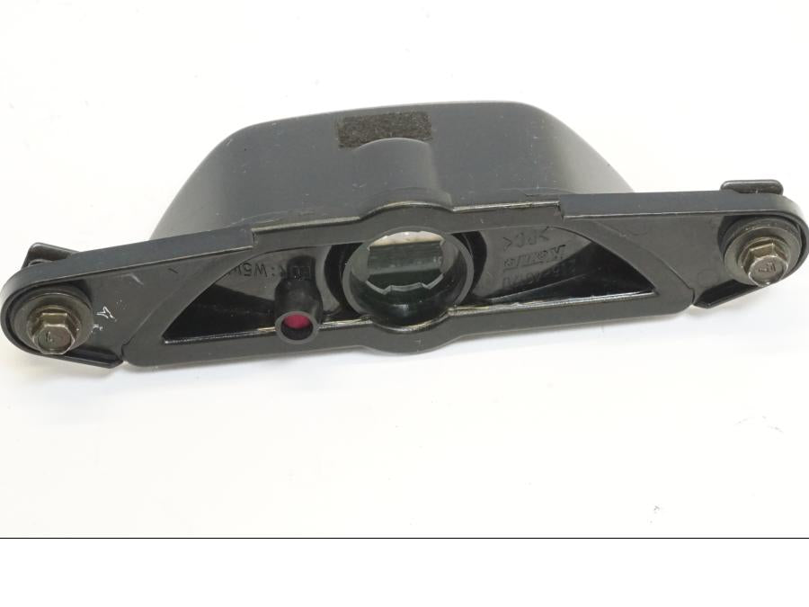 Snett uppifrån på Parkeringsljus från en Kawasaki ZX-9R -1996 motorcykel.