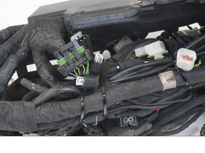 Snett uppifrån på Kabelstam från en BMW K 1200 LT -2004 motorcykel.