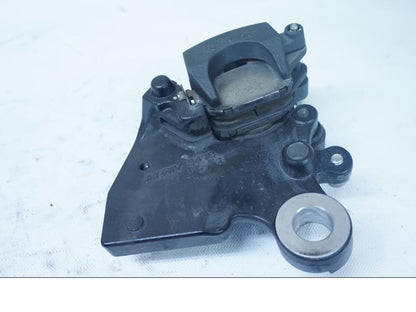 Snett uppifrån på Bromsok från en Kawasaki Ninja 650 -2018 motorcykel.