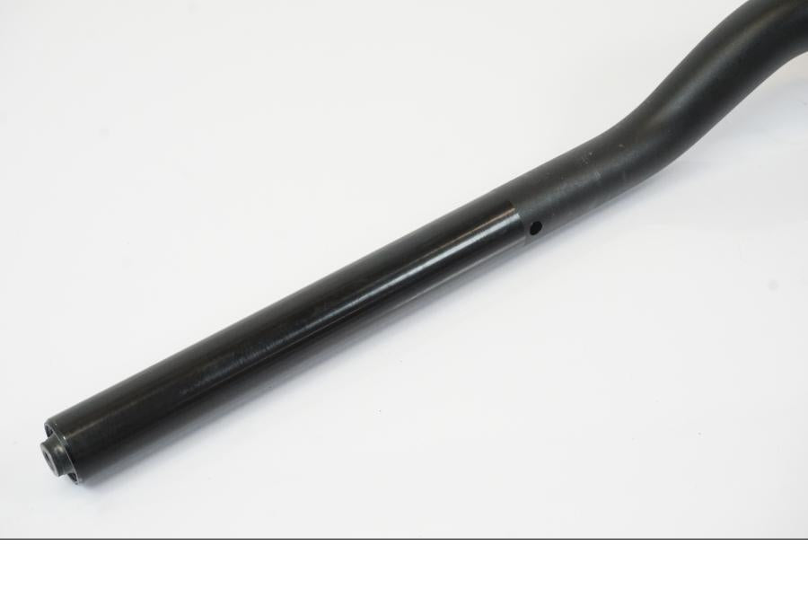 Snett nerifrån på Styre från en Universal Universal -2000 motorcykel.