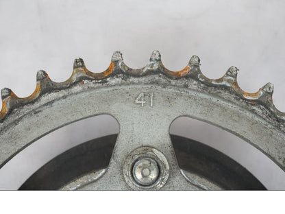 Höger sida på Drevfäste från en Kawasaki ZZ-R 1400 -2009 motorcykel.