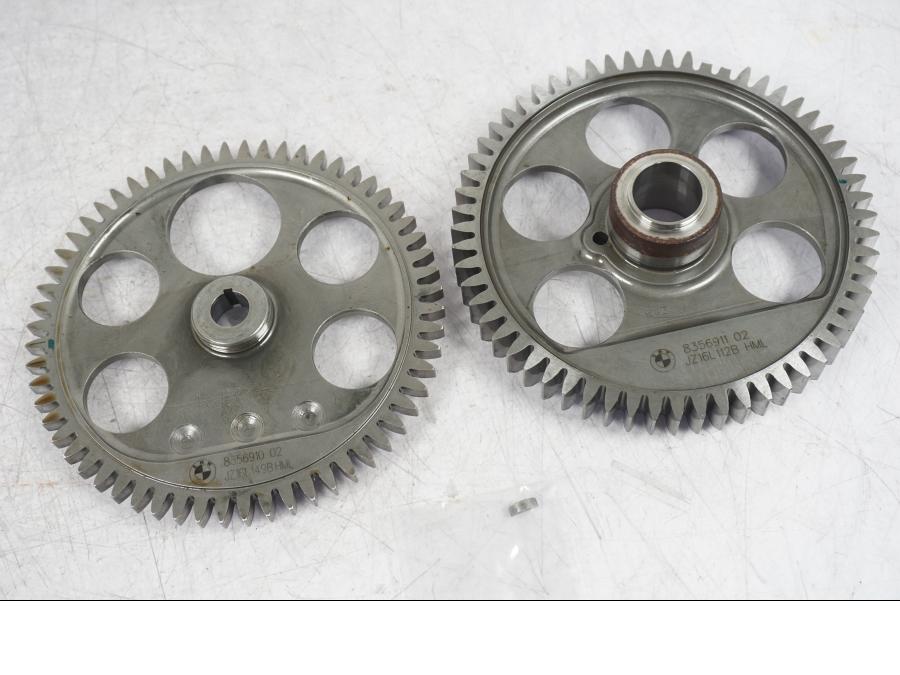 Framsidan på Balansdrev från en BMW R NineT -2017 motorcykel.