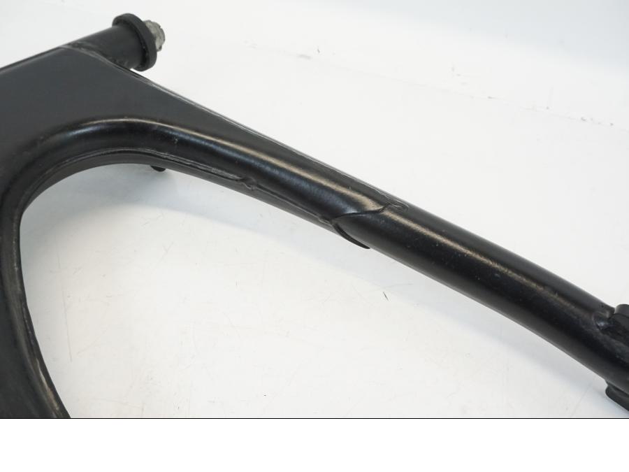 Snett uppifrån på Sving från en Honda CB 650 -1980 motorcykel.