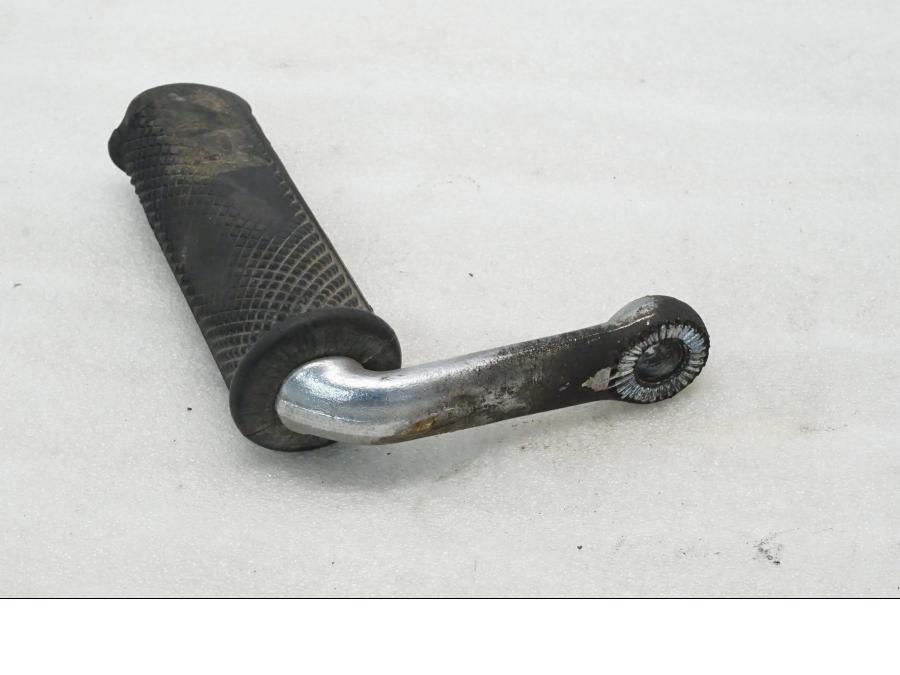 Baksidan på Fotpinne från en BMW R 90 -1975 motorcykel.